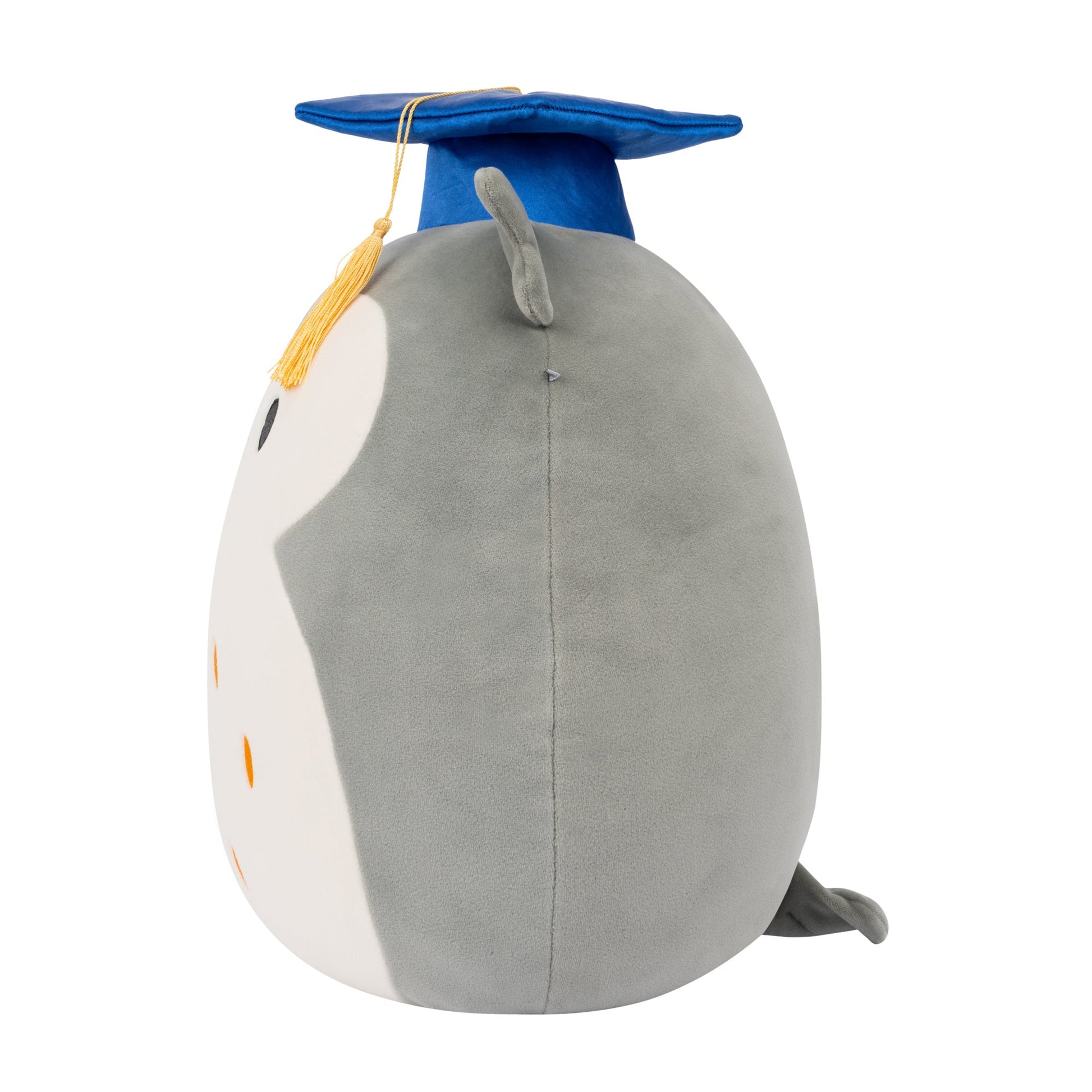 Squishmallows - Squishmallows 12" Hoot the Grey Owl with Blue Graduation Cap | Jazwares