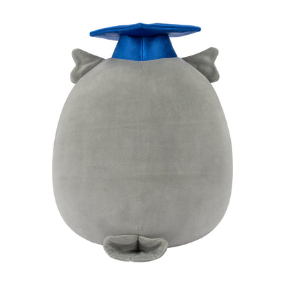 Squishmallows - Squishmallows 12" Hoot the Grey Owl with Blue Graduation Cap | Jazwares