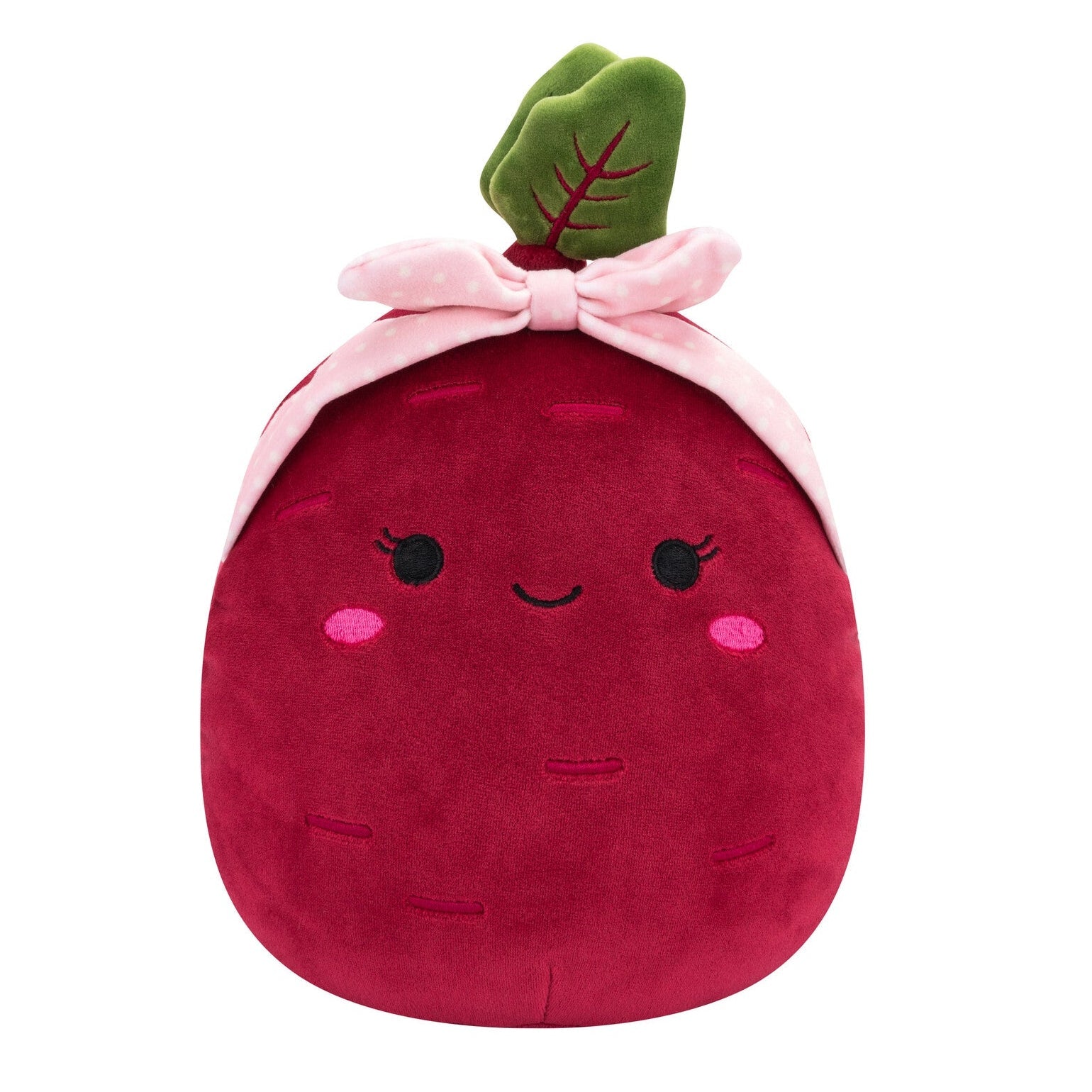 Squishmallows - Squishmallows Claudia the Purple Beet with Pink Headband| Jazwares