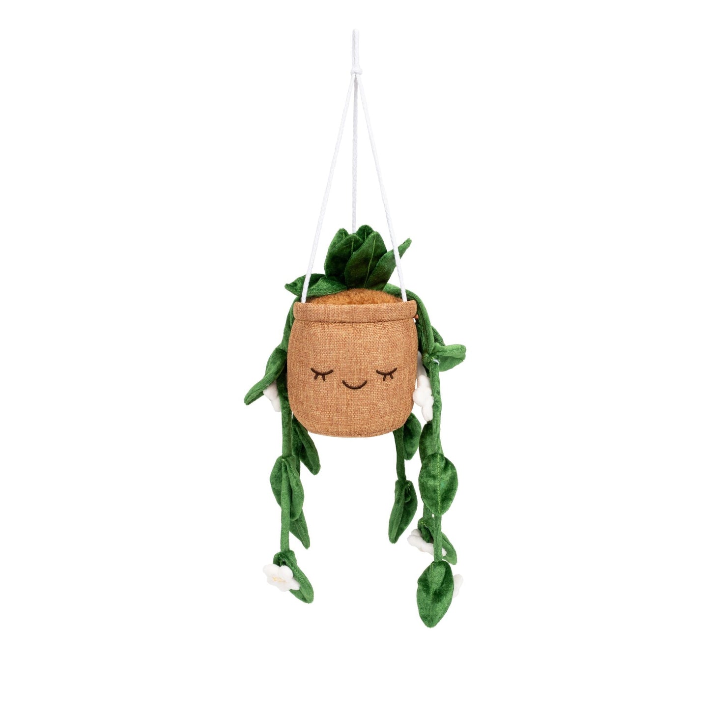 Squishmallows - Greenhouse by Russ 8"Hanging Plant with Flowers Plush | Jazwares