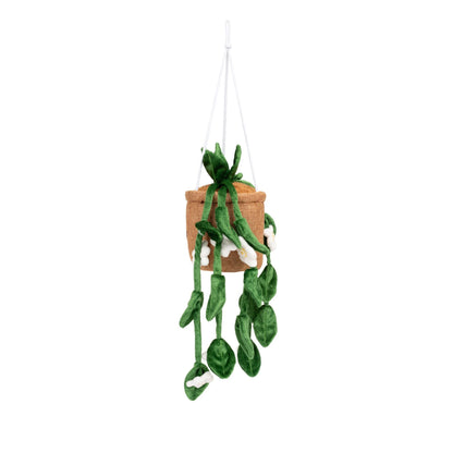 Squishmallows - Greenhouse by Russ 8"Hanging Plant with Flowers Plush | Jazwares