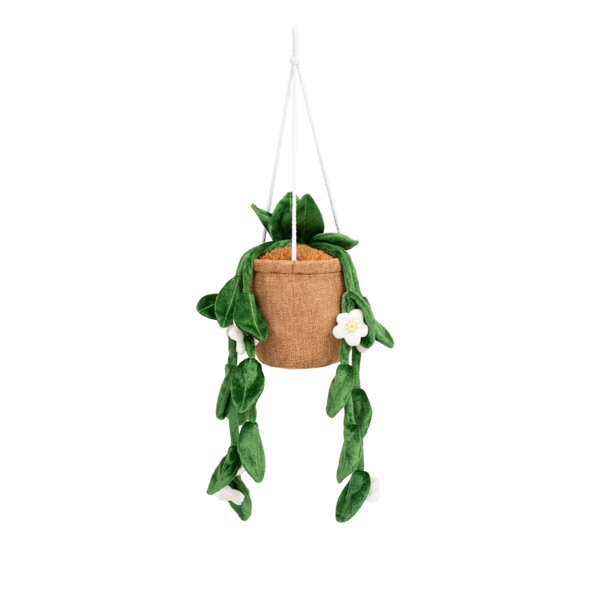 Squishmallows - Greenhouse by Russ 8"Hanging Plant with Flowers Plush | Jazwares