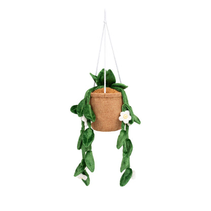 Squishmallows - Greenhouse by Russ 8"Hanging Plant with Flowers Plush | Jazwares