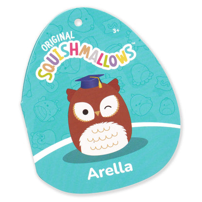 Squishmallows - Squishmallows 12" Arella the Brown Owl in Graduation Cap | Jazwares