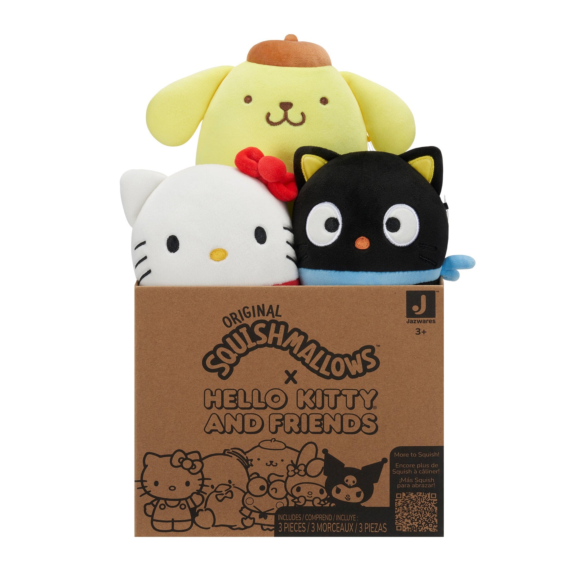 Squishmallows - Hello Kitty and Friends 5" Squishmallows Mystery 3-Pack | Jazwares