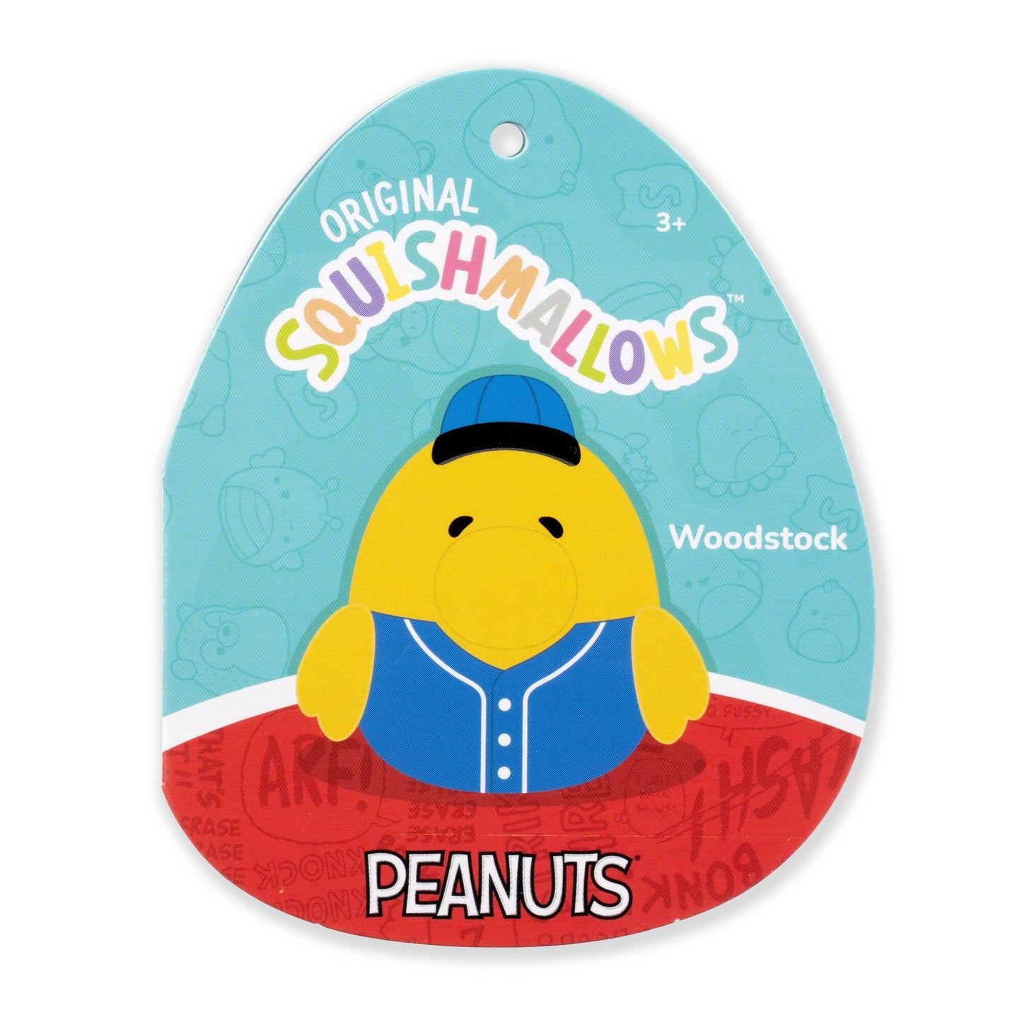Squishmallows - Squishmallows Peanuts 8" Baseball Woodstock | Jazwares