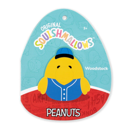 Squishmallows - Squishmallows Peanuts 8" Baseball Woodstock | Jazwares