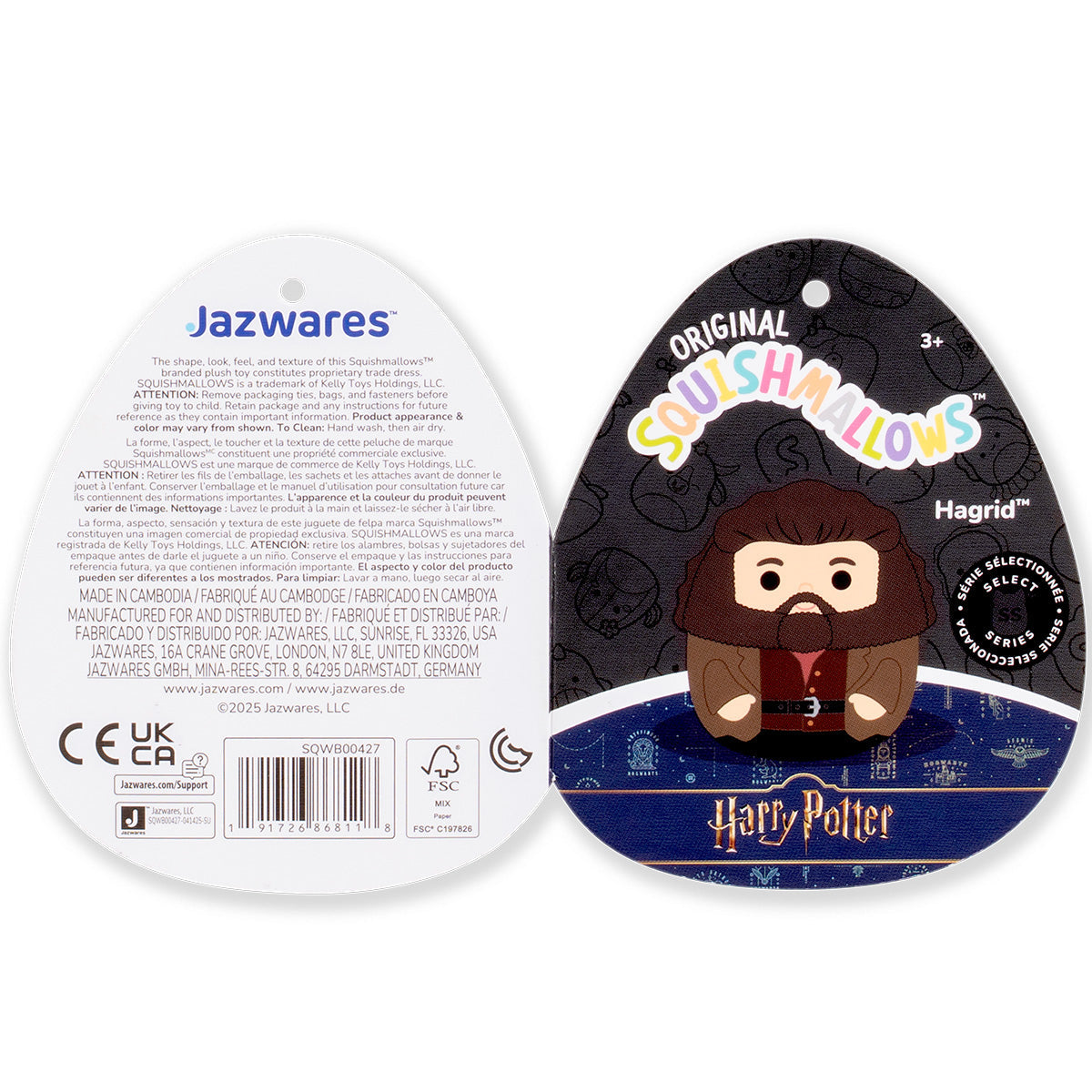Squishmallows - Squishmallows Select Series Harry Potter Bundle | Jazwares