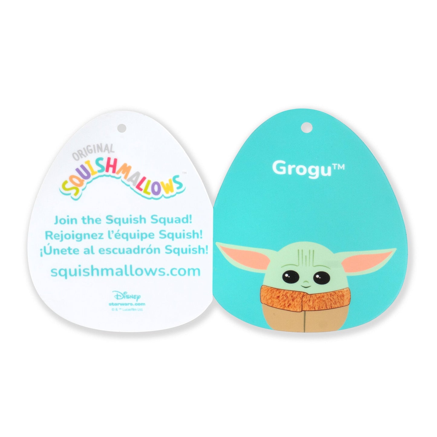 Squishmallows - Squishmallows 8" Star Wars Grogu Plush | Jazwares