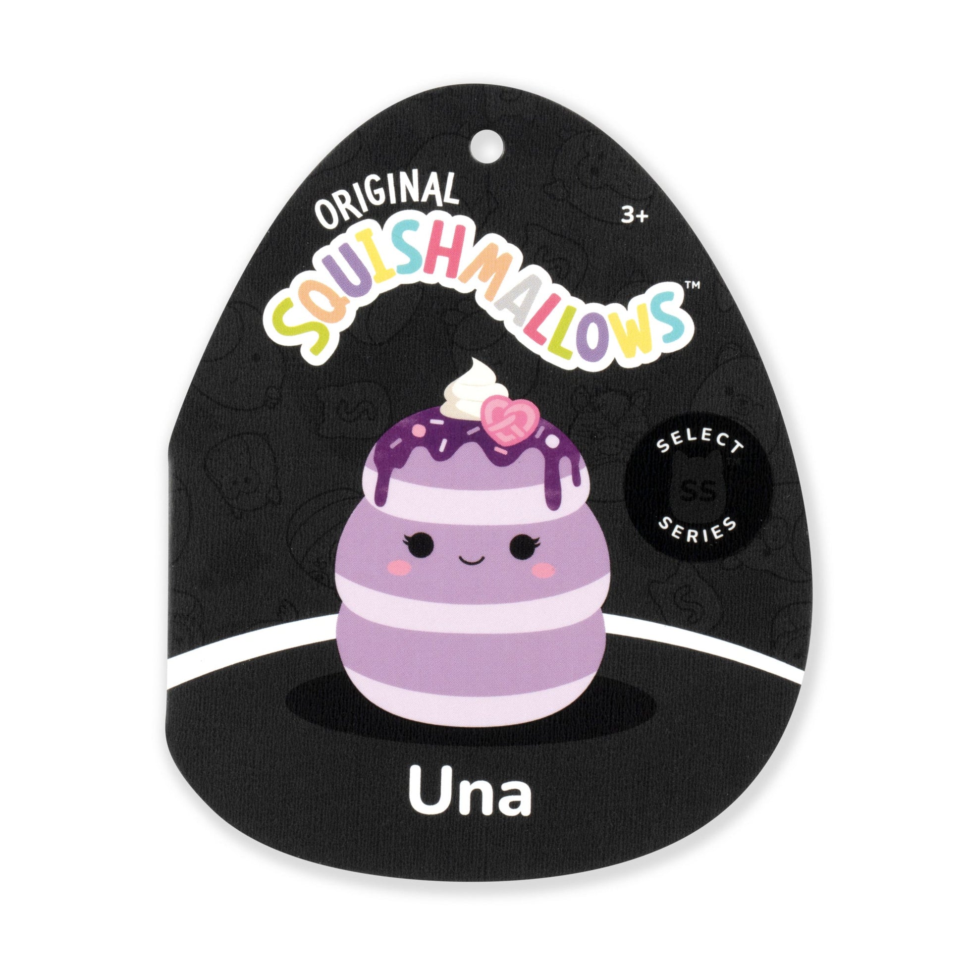 Squishmallows - Squishmallows 12" Una the Ube Pancakes with Pink Pretzel | Jazwares
