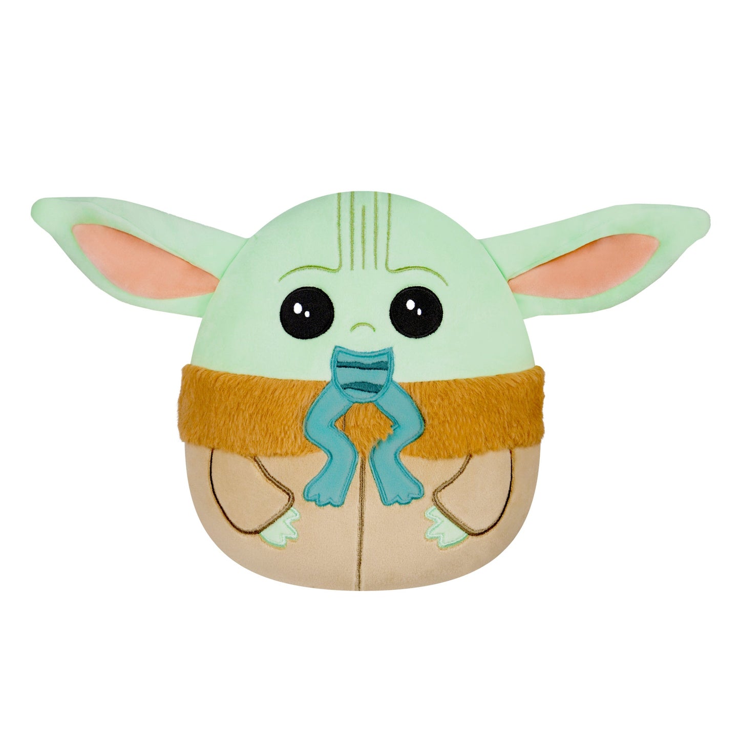 Squishmallows - Squishmallows 8" Select Series Star Wars Grogu Eating Frog | Jazwares