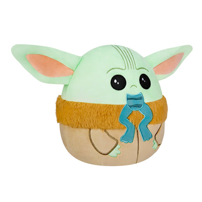 Squishmallows - Squishmallows 8" Select Series Star Wars Grogu Eating Frog | Jazwares