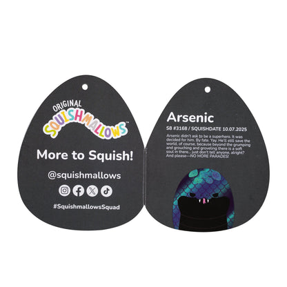 Squishmallows - Squishmallows 8" Select Series Arsenic the Snake | Jazwares