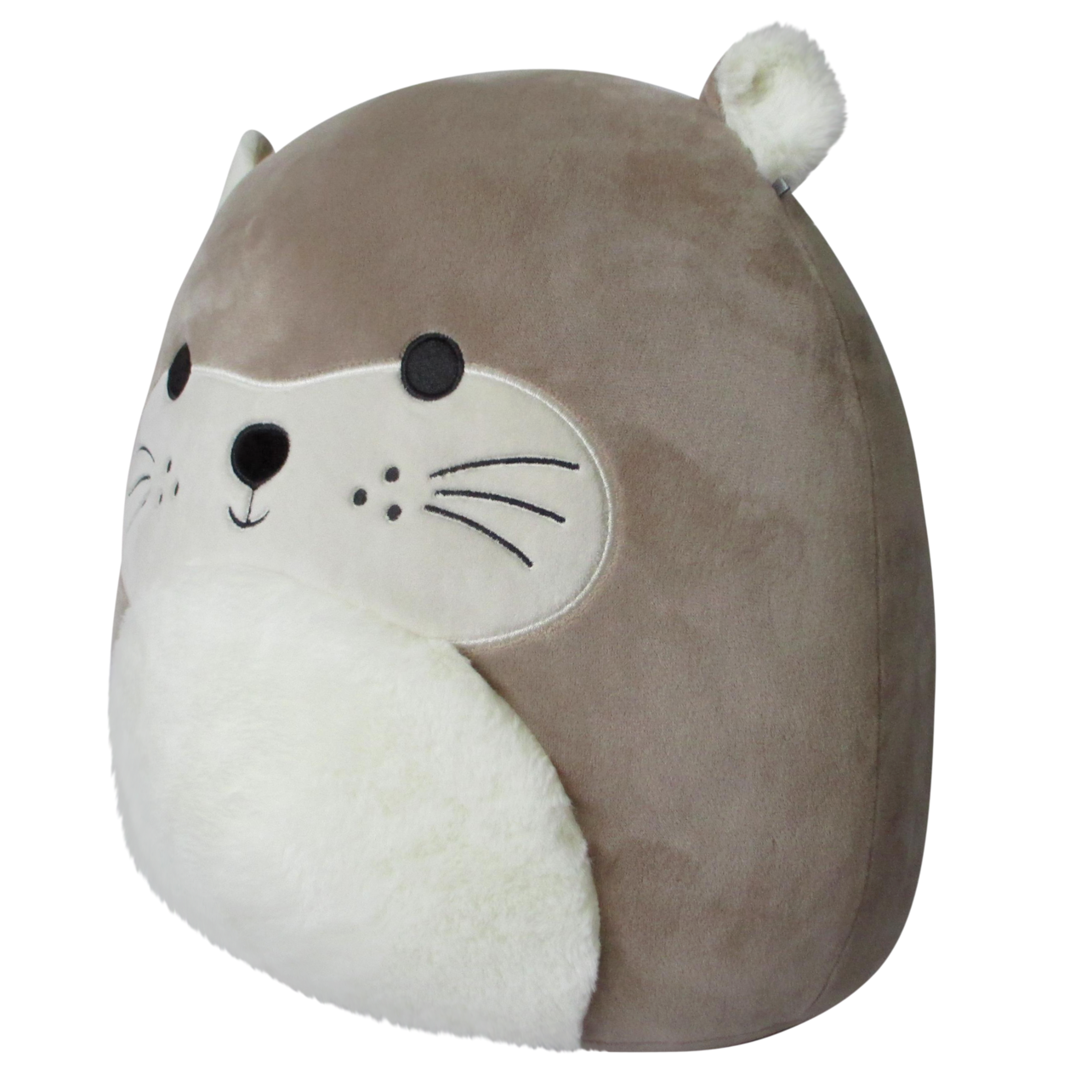 Squishmallows - 14-Inch Rie Light Brown Otter with Fuzzy Ears | Jazwares
