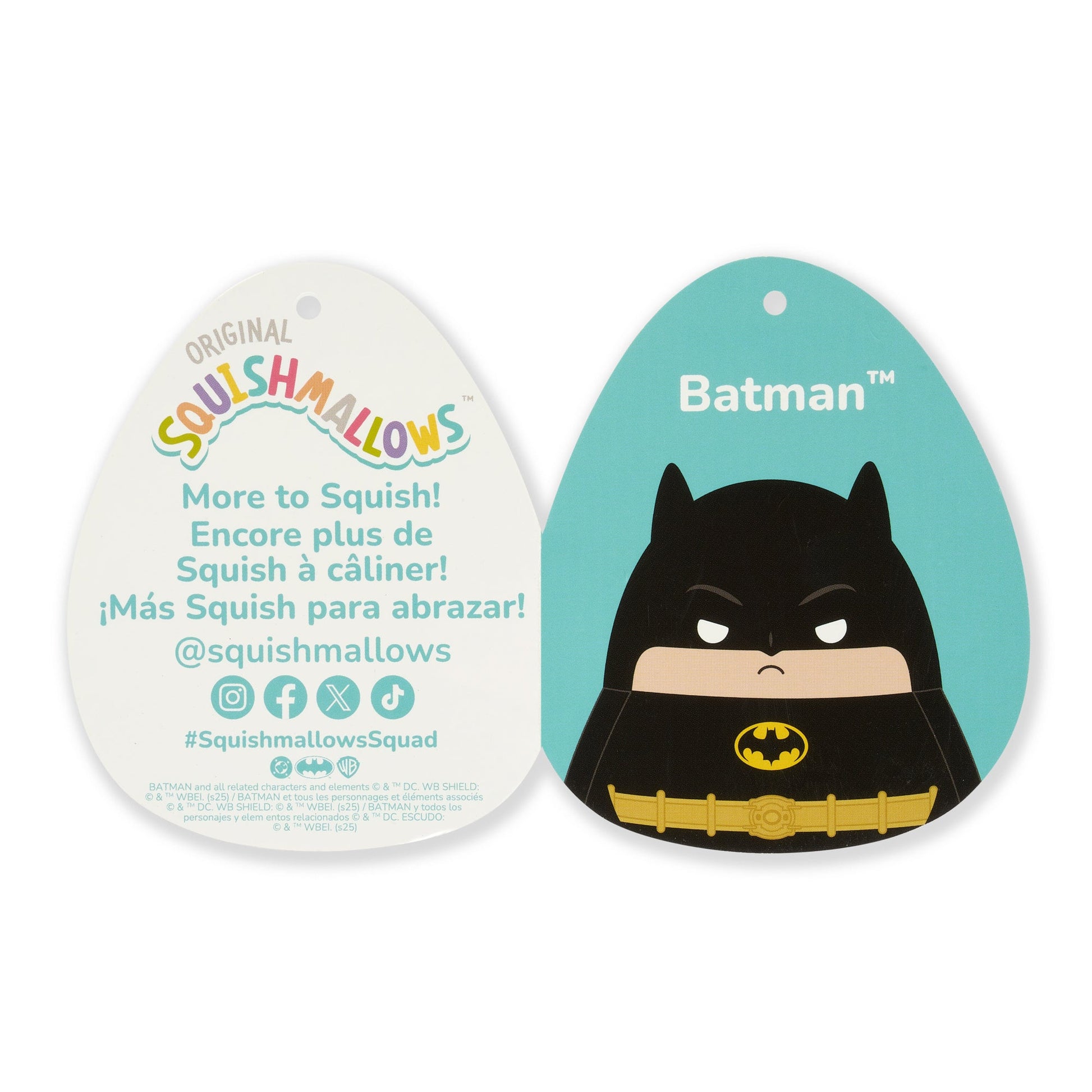 Squishmallows - Squishmallows DC Comics 12" Batman Plush | Jazwares