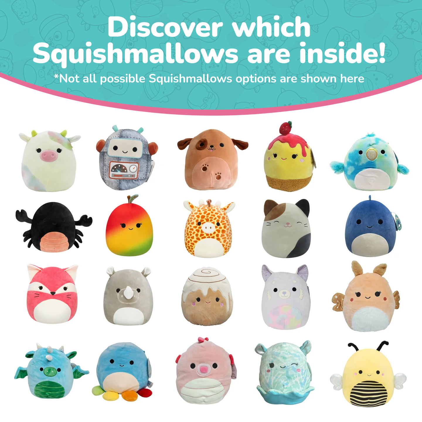 Squishmallows - Squishmallows 4 Pack Mystery Box | Jazwares