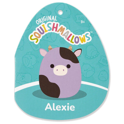Squishmallows - Squishmallows 24" Alexie the Purple and Black Cow | Jazwares