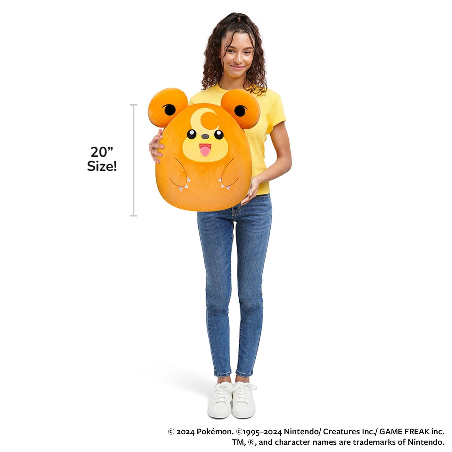 Squishmallows - Pokémon 20-Inch Teddiursa | Jazwares
