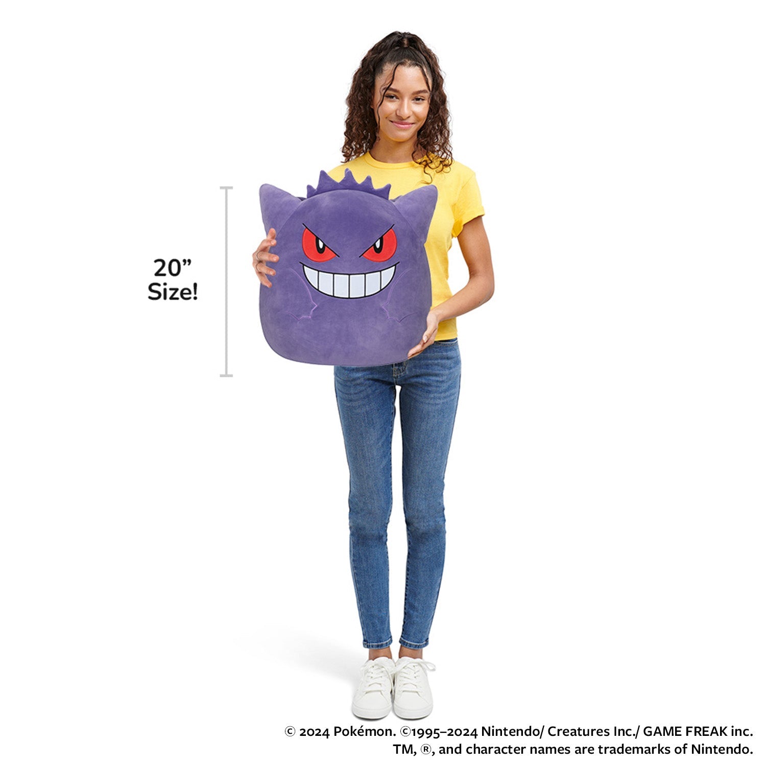 Squishmallows - Pokémon 20-Inch Gengar | Jazwares