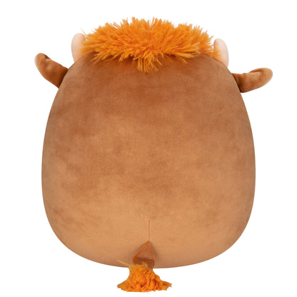Squishmallows - Squishmallows 10" Quinick the Dark Brown Spotted Cow | Jazwares