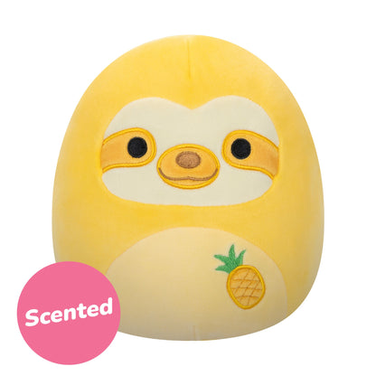 Squishmallows - Squishmallows 8" Bermuda Pineapple Scented Sloth | Jazwares
