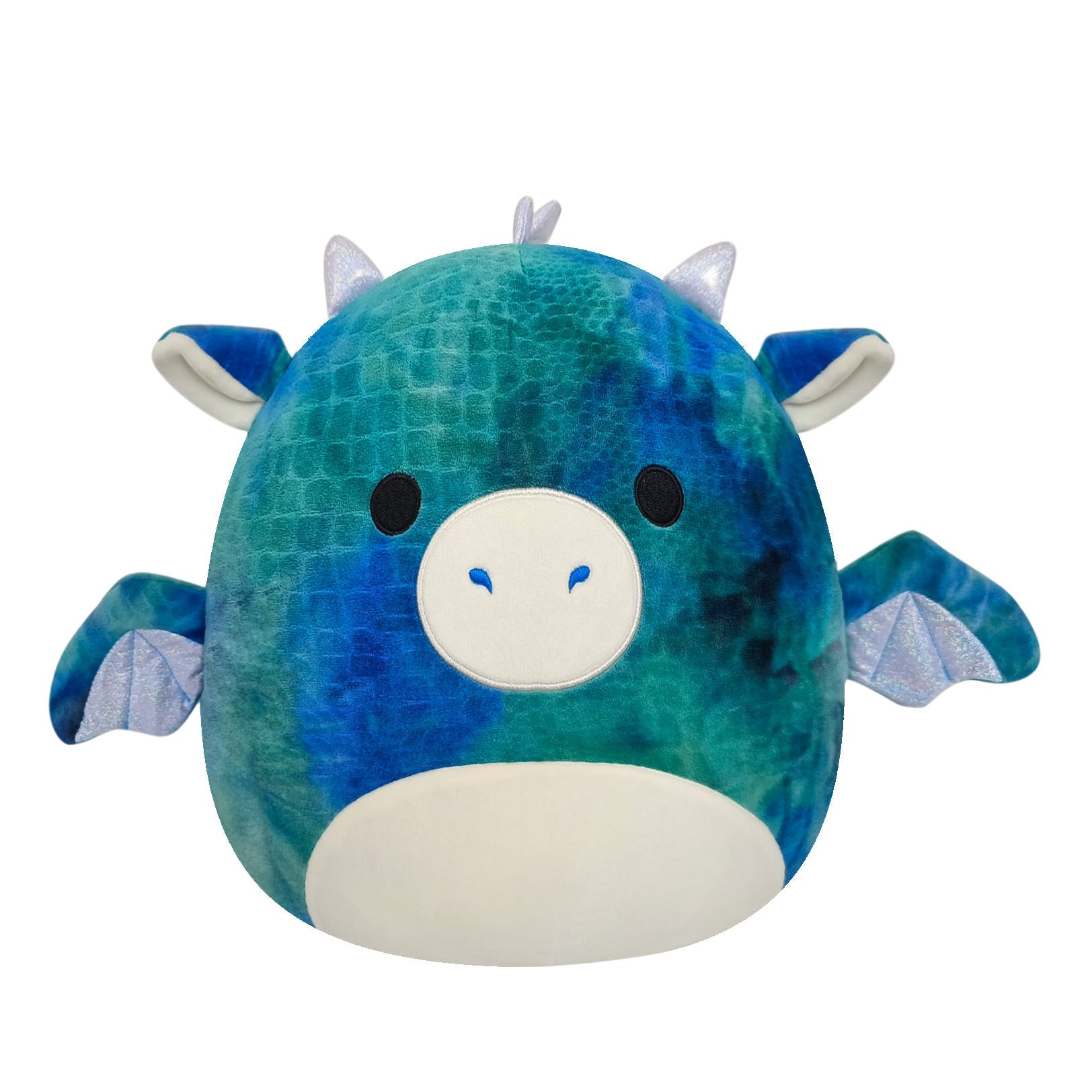 Squishmallows - Squishmallows 14" Dominic the Blue Textured Dragon | Jazwares