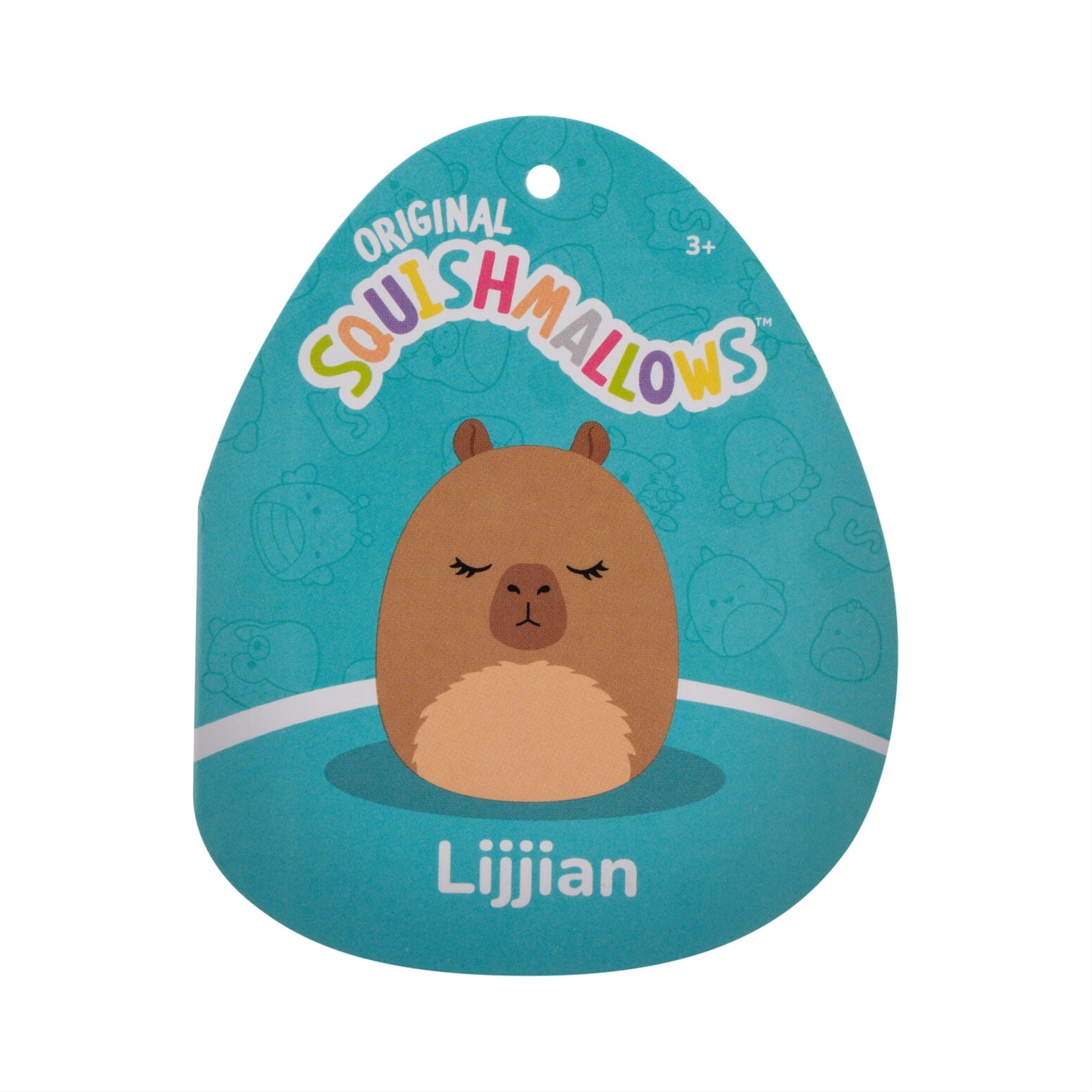 Squishmallows - Squishmallows 14" Lijjian the Brown Capybara| Jazwares