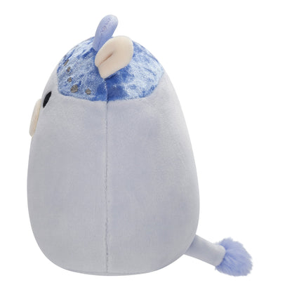 Squishmallows - Squishmallows 5" Marzio Light Blue Velvet Cow | Jazwares
