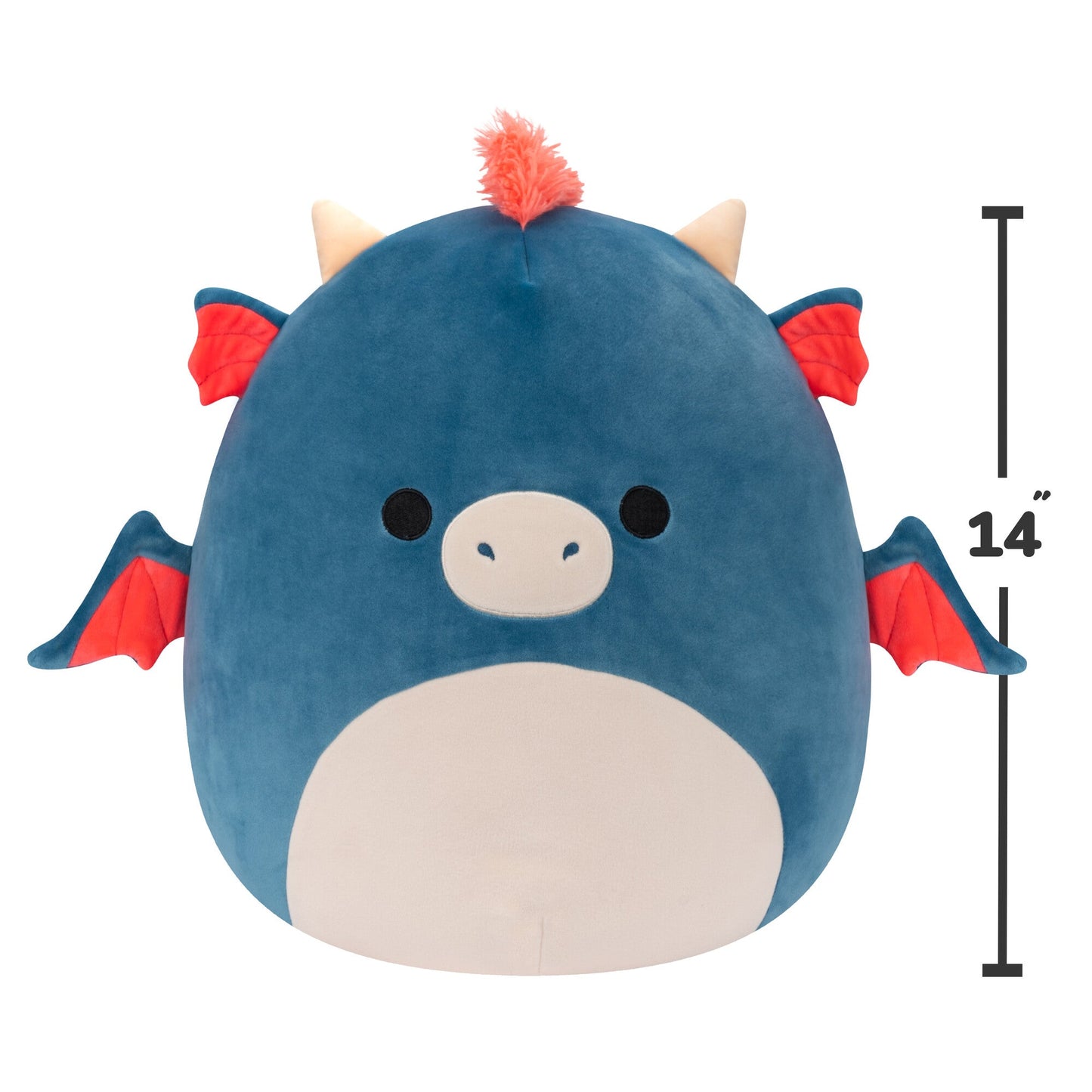 Squishmallows - Squishmallows 14" Carin the Blue Dragon | Jazwares