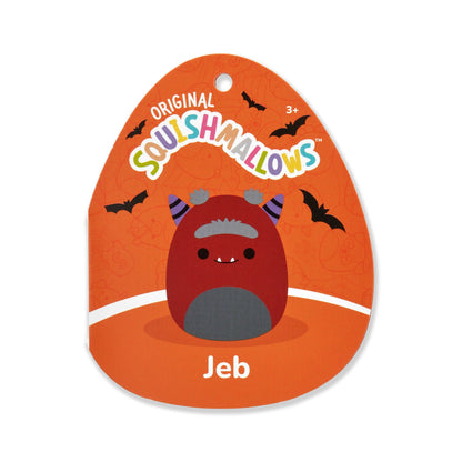 Squishmallows - Squishmallows 12" Jeb the Burgundy Monster | Jazwares