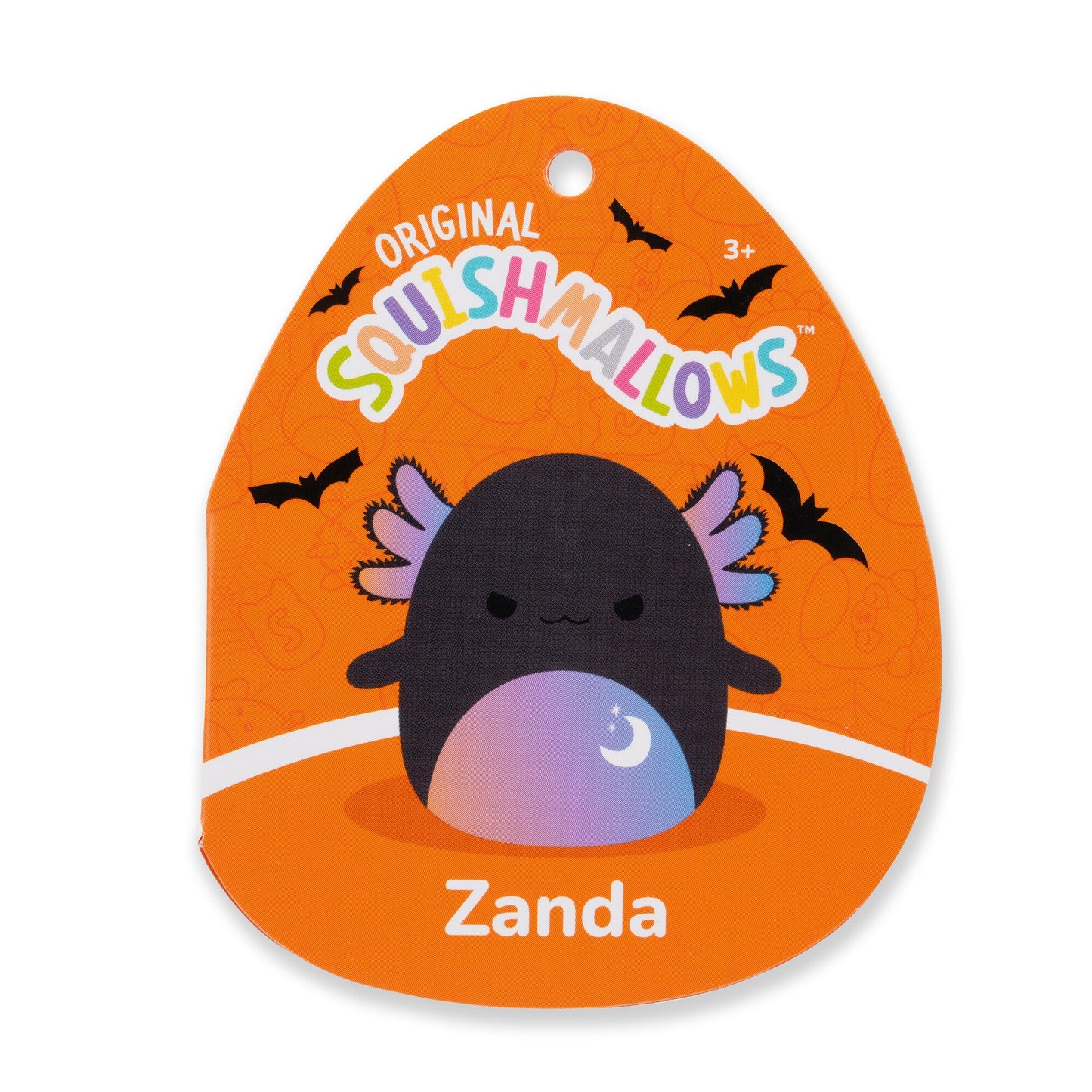 Squishmallows - Squishmallows 5" Zanda the Charcoal Grey Celestial Axolotl | Jazwares