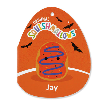 Squishmallows - Squishmallows 5" Jay the Orange Frosted Donut | Jazwares