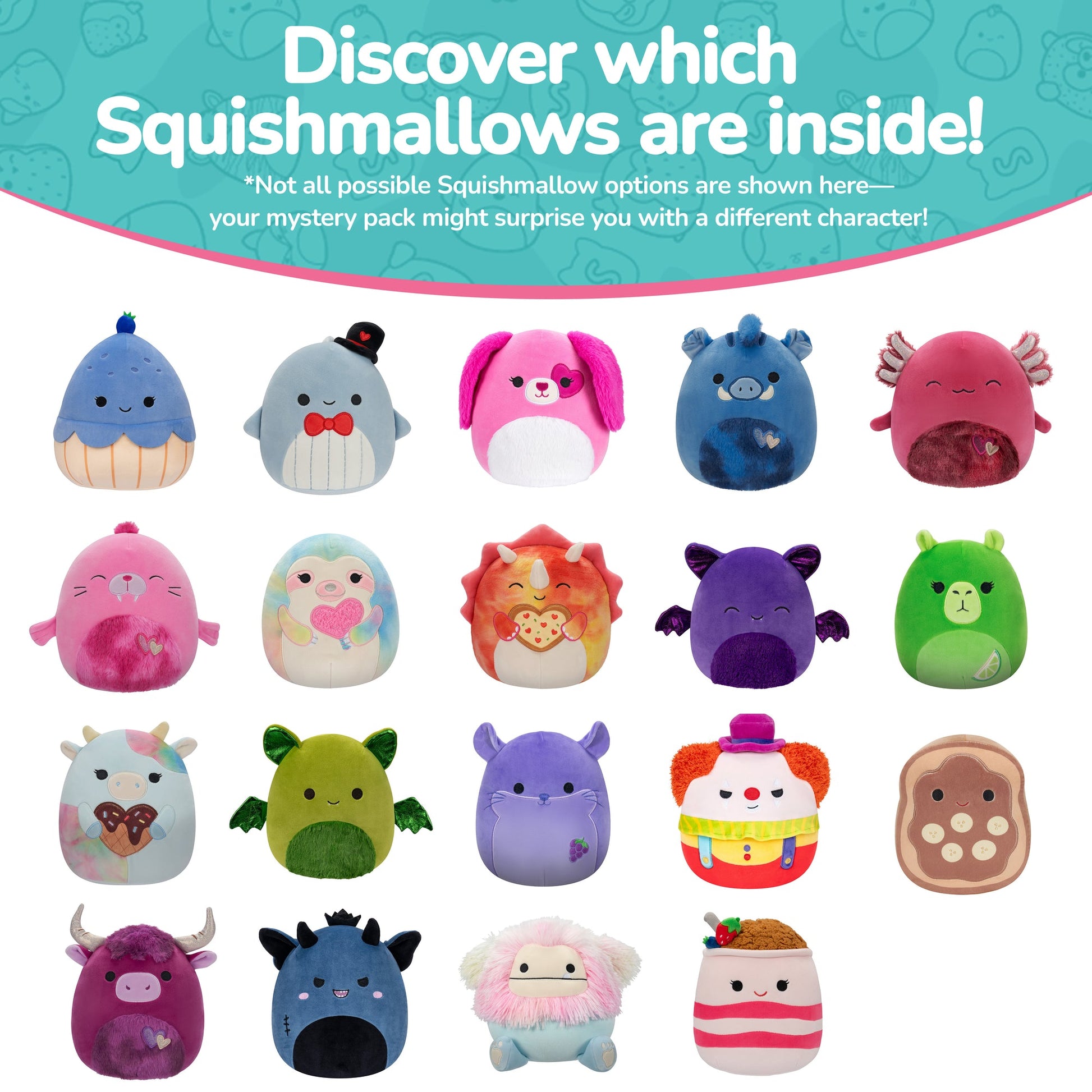 Squishmallows - Squishmallows 8-Inch Mystery Plush 8 Pack | Jazwares