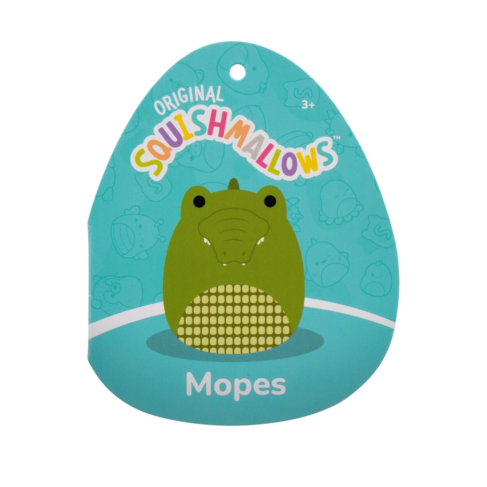 Squishmallows - Squishmallows 12" Mopes the Green Alligator with Textured Belly | Jazwares