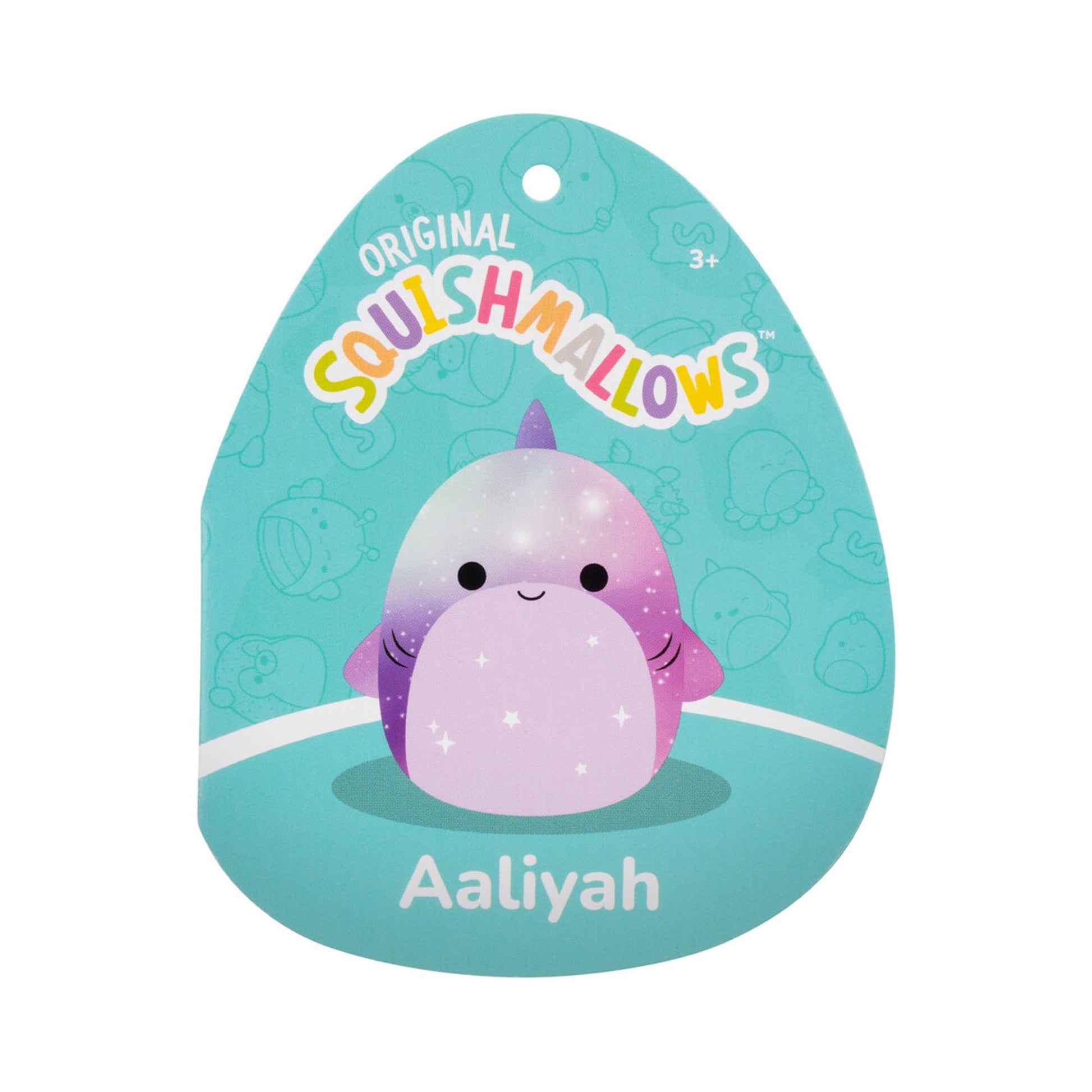 Squishmallows - Squishmallows 12" Aaliyah the Purple Celestial Shark | Jazwares