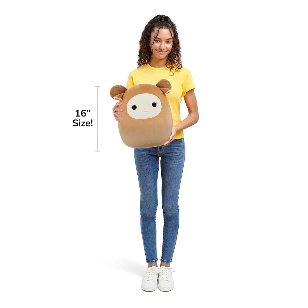 Squishmallows - Squishmallows 16" Reggie the Brown Ram | Jazwares