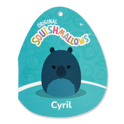 Squishmallows - Squishmallows 10" Cyril the Dark Teal Capybara | Jazwares