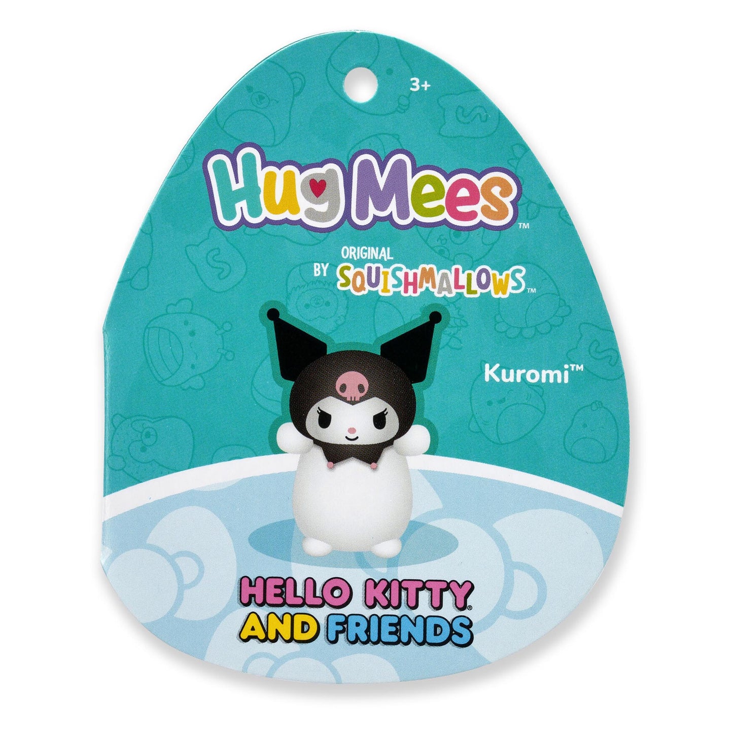 Squishmallows - Hello Kitty and Friends 10-Inch Kuromi HugMees | Jazwares