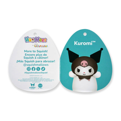 Squishmallows - Hello Kitty and Friends 10-Inch Kuromi HugMees | Jazwares