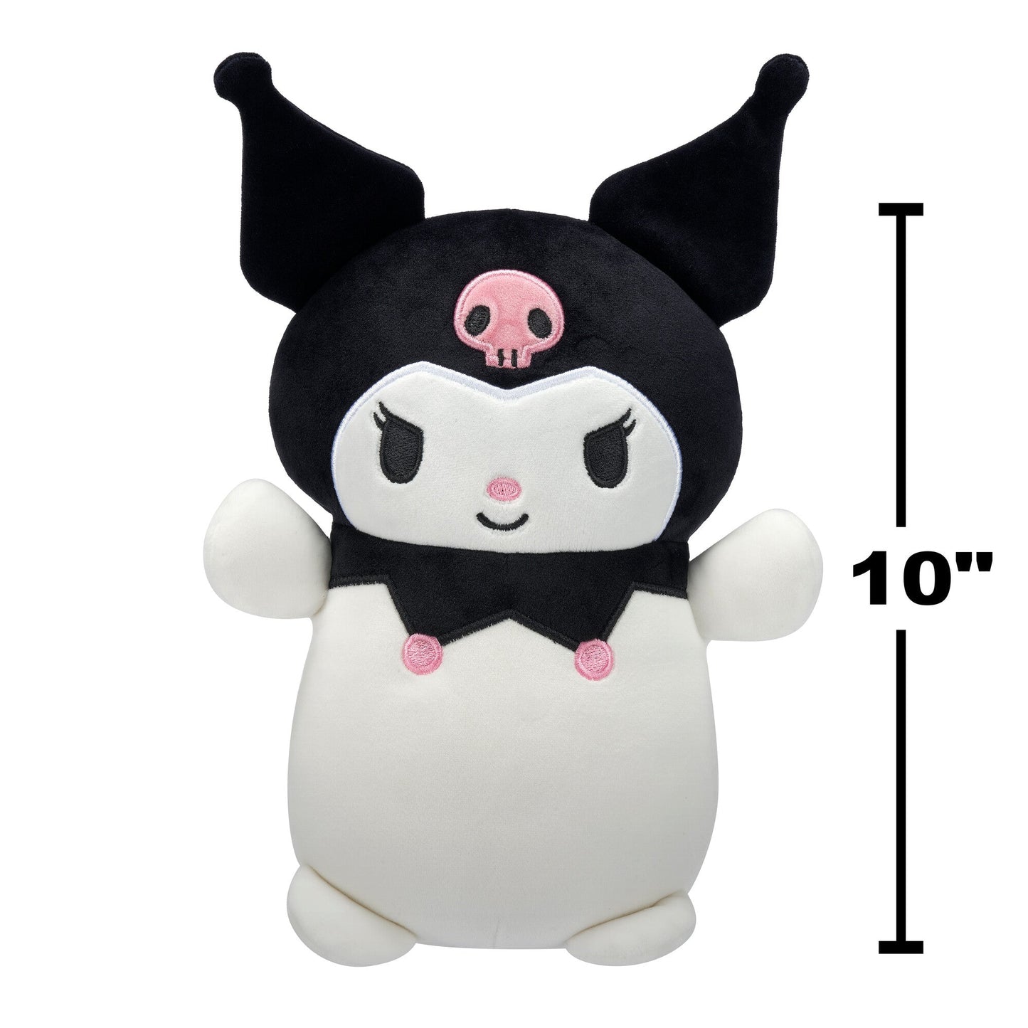 Squishmallows - Hello Kitty and Friends 10-Inch Kuromi HugMees | Jazwares