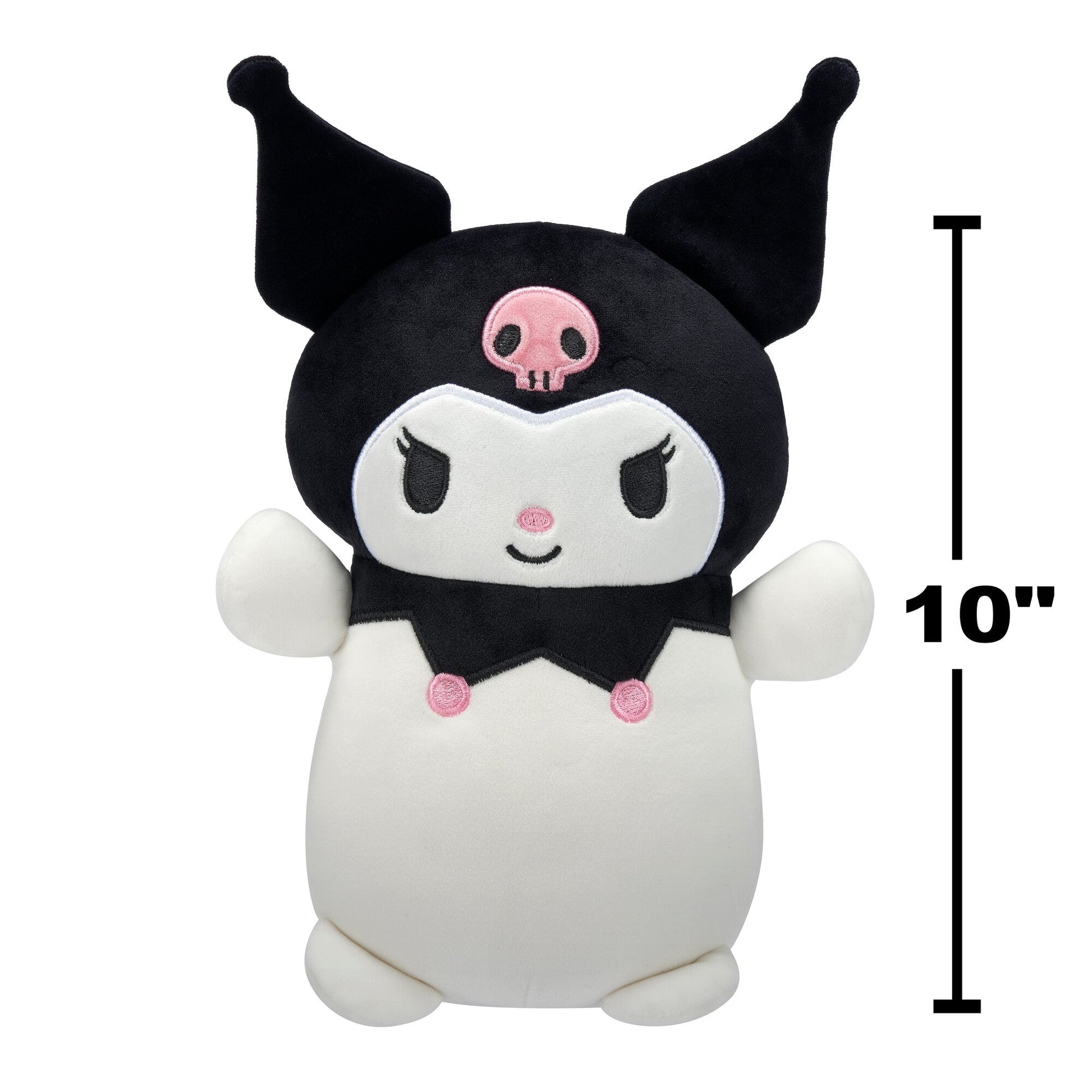 Squishmallows - Hello Kitty and Friends 10-Inch Kuromi HugMees | Jazwares