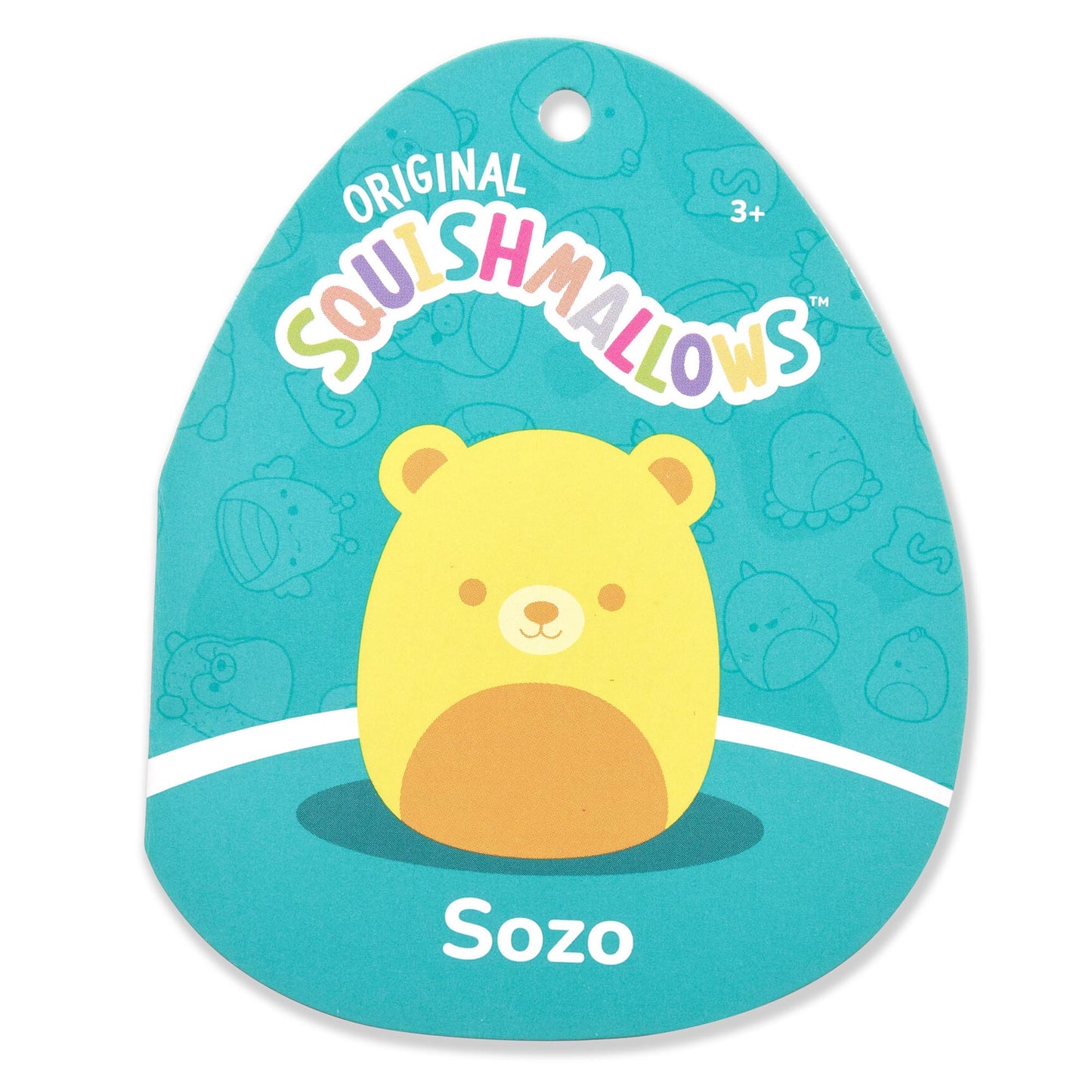 Squishmallows - Squishmallows 12" Sozo the Neon Yellow Bear | Jazwares
