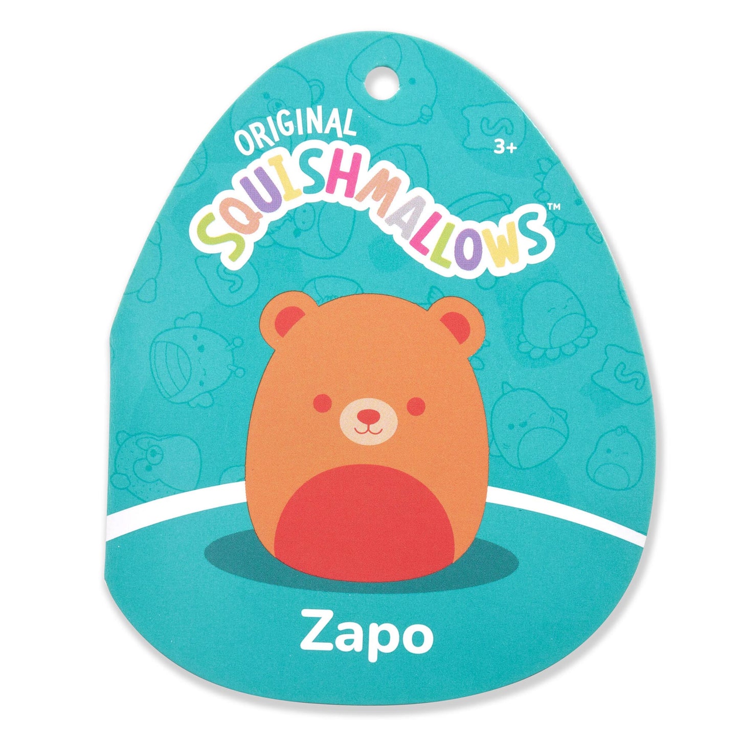 Squishmallows - Squishmallows 12" Zapo the Neon Orange Bear | Jazwares
