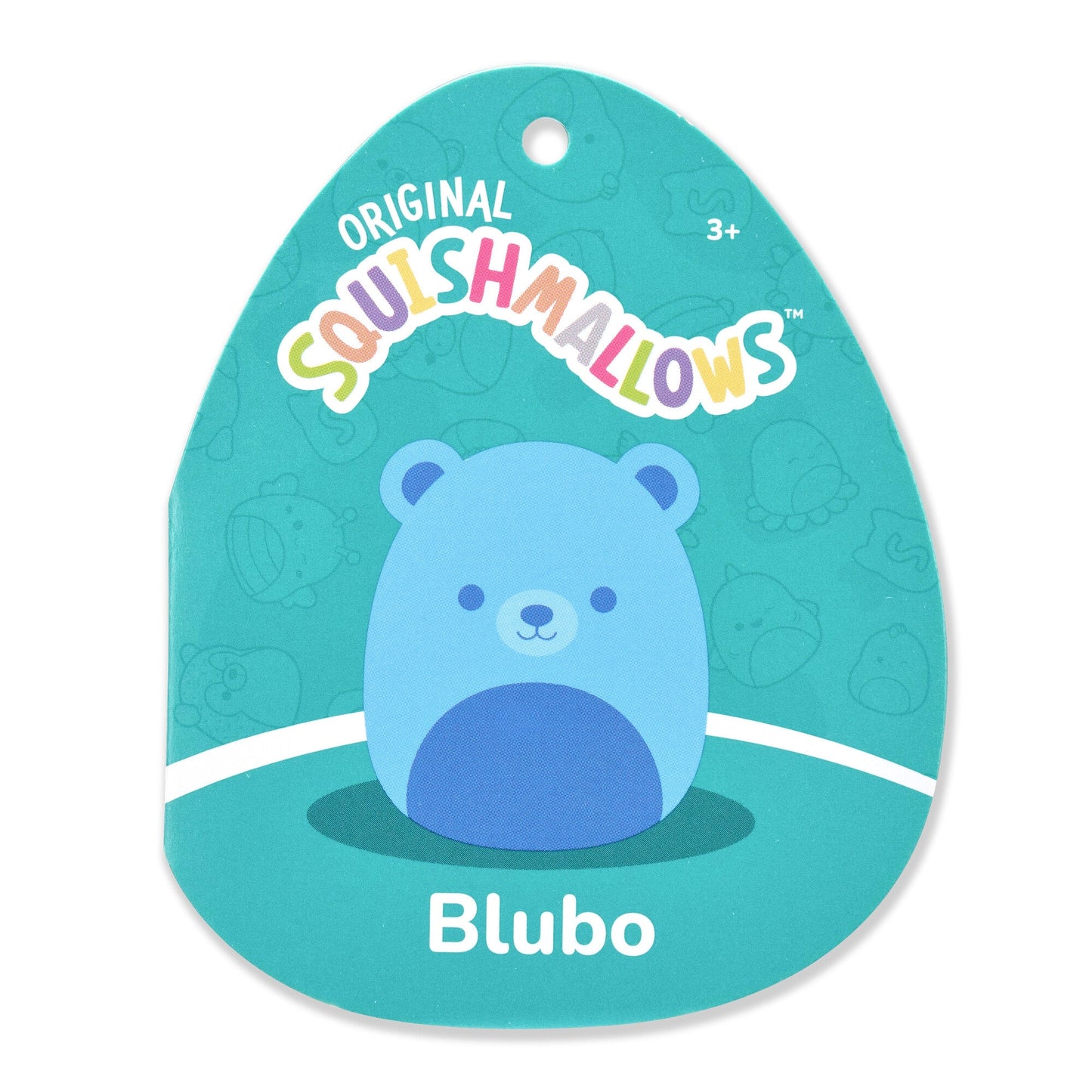 Squishmallows - Squishmallows 12" Blubo the Neon Blue Bear | Jazwares