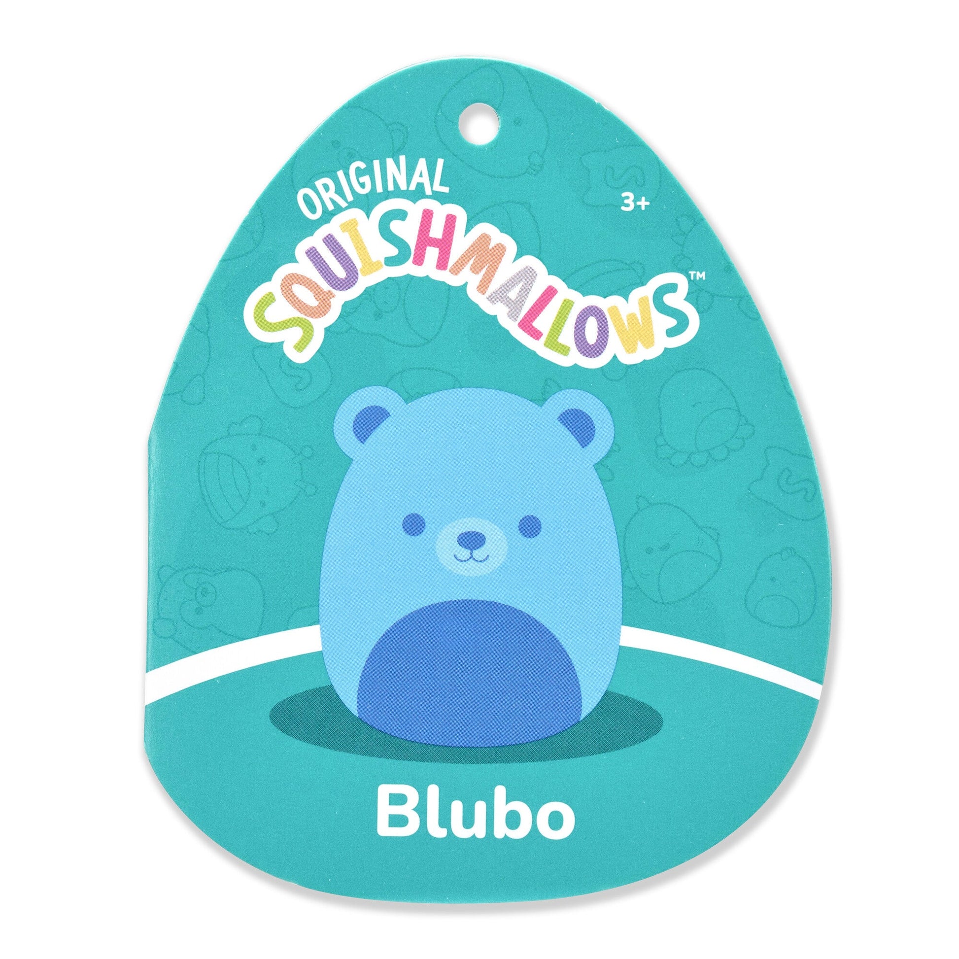 Squishmallows - Squishmallows 12" Blubo the Neon Blue Bear | Jazwares