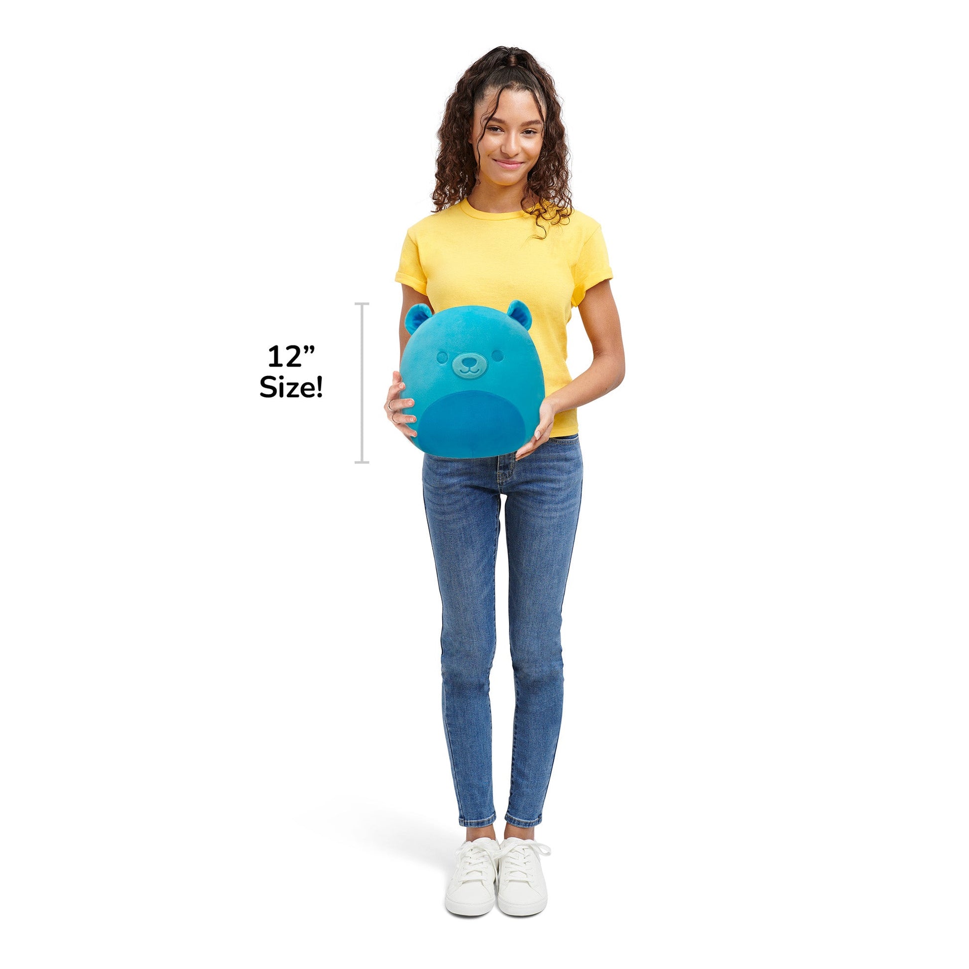 Squishmallows - Squishmallows 12" Blubo the Neon Blue Bear | Jazwares