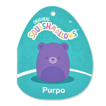 Squishmallows - Squishmallows 12" Purpo the Neon Purple Bear | Jazwares