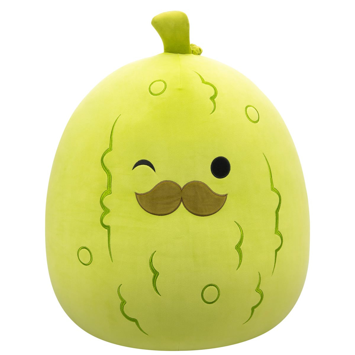 Squishmallows - Squishmallows 24-Inch Charles the Pickle with Mustache | Jazwares