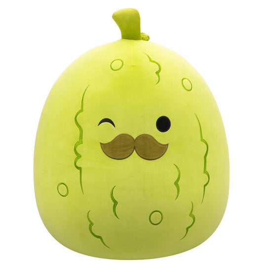 Squishmallows - Squishmallows 24-Inch Charles the Pickle with Mustache | Jazwares