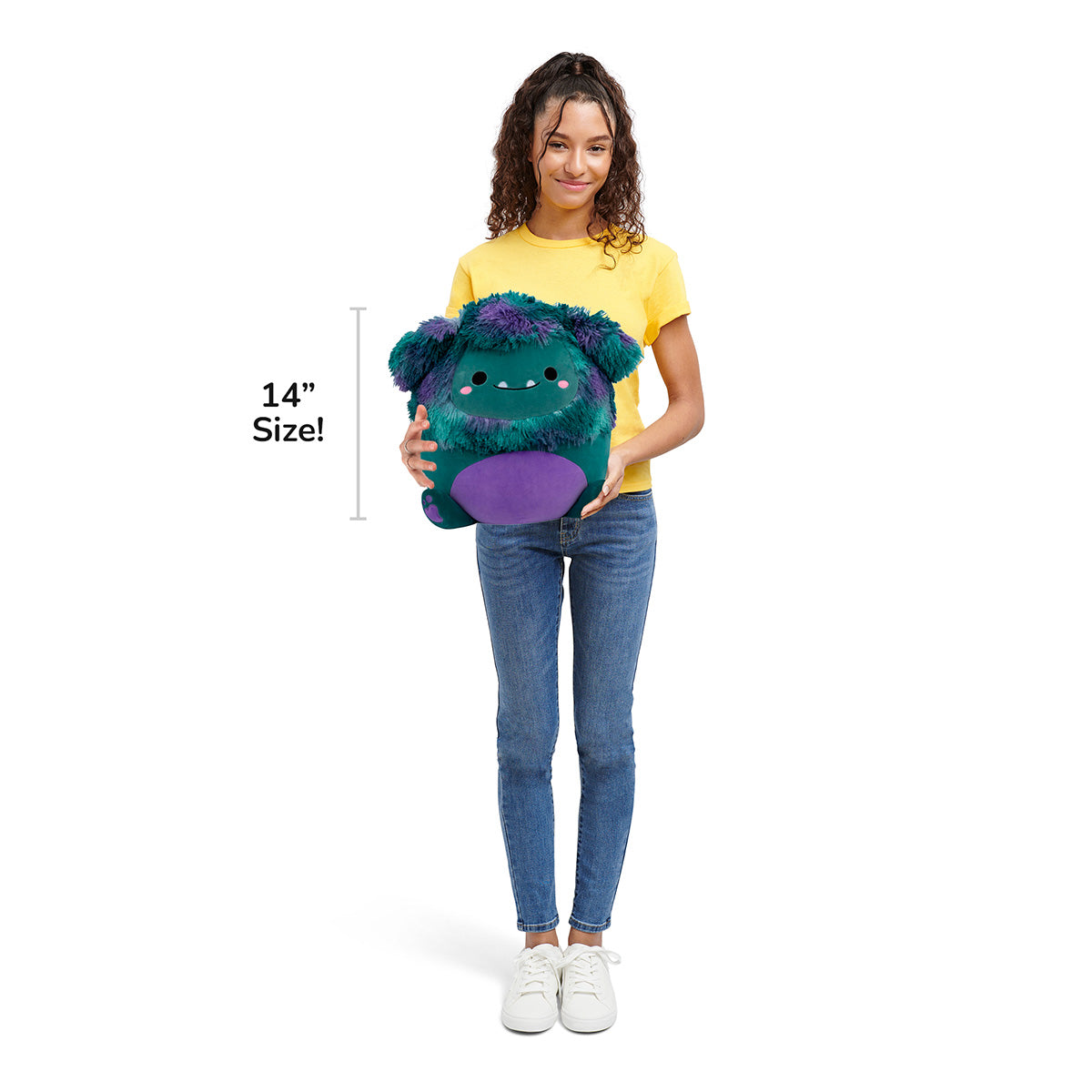 Squishmallows - Squishmallows JT the Dark Teal Bigfoot | Jazwares